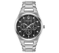 Bulova Men Analog Quartz Watch with Stainless Steel Strap 96D143