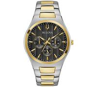 Bulova Men Analog Quartz Watch with Stainless Steel Strap 98C144
