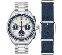 Bulova Men Analog Quartz Watch with Stainless Steel Strap 98K112