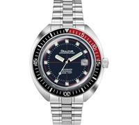 Bulova Men Analogue Automatic Watch with Stainless Steel Strap 98B320