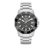 Bulova Men's Analogue Quartz Watch with Stainless Steel Strap 96B434