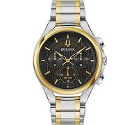 Bulova Men Chronograph Quartz Watch with Stainless Steel Strap 98A301