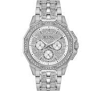 Bulova Men Multi Dial Quartz Watch with Stainless Steel Strap 96C134