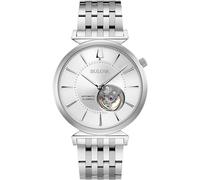 Bulova Men's 96A235 Classic 40mm Automatic Watch in Silver Bulova Silver One Size