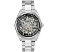 Bulova Surveyor Black Skeleton Watch 96A293