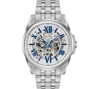 Bulova Men's Analogue Classic Automatic Watch with Stainless Steel Strap 96A187