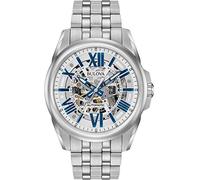 Bulova Men's Analogue Classic Automatic Watch with Stainless Steel Strap 96A187