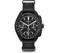 Bulova Men's Analogue Quartz Watch with Leather Strap 98A186