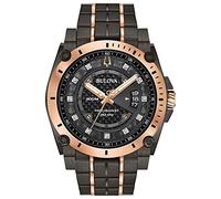 Bulova Men's Analogue Quartz Watch with Stainless Steel Strap 98D149