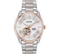 Bulova Mens Automatic Watch, Analogue Classic Display and Stainless Steel Strap 98A213