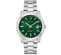 Bulova Men's Automatic Watch Surveyor Steel/Green 96B429