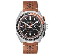 Bulova Men's Watch Chronograph Racer Braun/Black Chrono 98B427