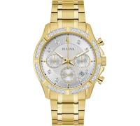 Bulova Men's Chronograph Quartz Watch with Stainless Steel Strap 98E113