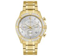 Bulova Men's Chronograph Quartz Watch with Stainless Steel Strap 98E113