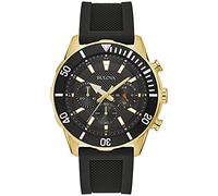 Bulova Men's Classic Dress Surveyor 2-Hand Day/Date Quartz Watch, Luminous Hands, 39mm