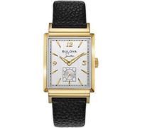 Bulova Men's Frank Sinatra My Way Leather Strap Watch