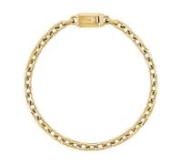 Bulova Men's Icons Jewelry Polished Gold-Tone Stainless Steel Bracelet Hexagon Cable Bracelet Lenght 8" Style: BVB1129-GSTNA8