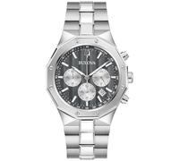 Bulova Mens Quartz Prestige Chronograph 40mm Stainless Steel 96B459