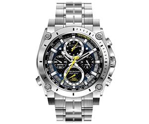 Bulova Men's Stainless Steel Precisionist Chronograph Watch
