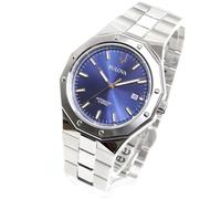 Bulova Men's Watch 96B463, Silver, Modern, silver, Modern
