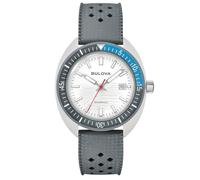 Bulova Men's Wrist Watch Quartz Snorkel Grey 98B449
