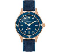 Bulova Men's Watch Automatic Mil-Ships Special Edition Dark Blue 98A325