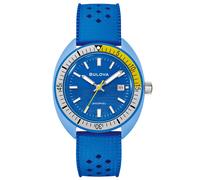 BULOVA Men's Watch Quartz Snorkel Blue 98B445