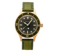 Bulova Mil-Ships Special Edition Khaki Men's Automatic Watch 98A324, brown, Modern
