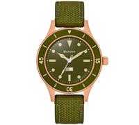 Bulova Mil Ships Archive 98A324 - Man - 41 mm - Automatic - Sapphire Glass Green 18 mm