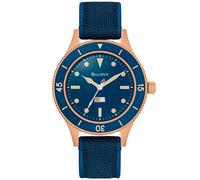 Bulova Mil Ships Archive 98A325 - Man - 41 mm - Automatic - Sapphire Glass Blue 18 mm