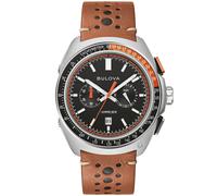 Bulova Racer Chronograph 98B427 - Man - 42 mm - Analogue - Quartz - Sapphire Glass Black 22 mm