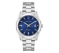 Bulova Surveyor 39mm Men's Blue Dial & Stainless Steel Watch