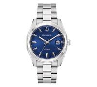 Bulova Surveyor Automatic Men's Blue Dial Stainless Steel Bracelet Watch