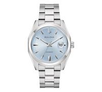 Bulova Surveyor Automatic Men's Light Blue Dial Stainless Steel Bracelet Watch