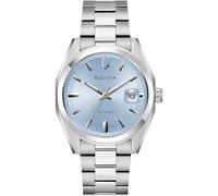 Automatic Light Blue Dial Watch by Bulova