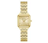 Bulova Ladies Sutton Rectangular Dial Gold Tone Stainless Steel Watch