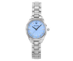 Bulova Sutton Light Blue Dial Quartz Casual 96P250 Women's Ladies Watch