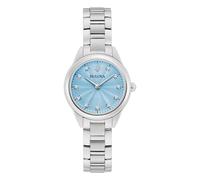 Bulova Sutton Women's Blue Dial Stainless Steel Bracelet Watch