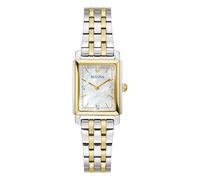 Bulova Sutton Women's MOP Diamond Dial & Two Tone Watch