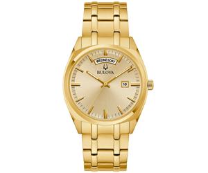 Bulova Suveyor 97C115 - Man - 39 mm - Quartz - Mineral Glass Gold 22 mm
