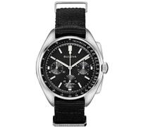 Bulova UHF Lunar Pilot 96A225 - Man - 45 mm - Analogue - Quartz - Sapphire Glass Black 20 mm