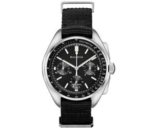 Bulova UHF Lunar Pilot 96A225 - Man - 45 mm - Analogue - Quartz - Sapphire Glass Black 20 mm