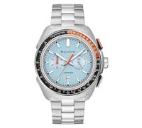 Bulova Unisex Analogue Quartz Watch with Strap in 98B432, Silver, Modern