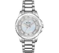 Bulova Watch Ladies Diamond - White BUL-182