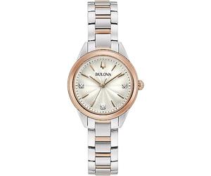 Bulova Woman time only Watch 98P200 Lady Sutton Collection