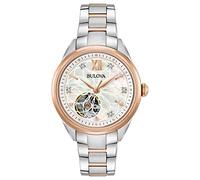 Bulova Women Analog Japanese Automatic Watch with Stainless Steel Strap 98P170