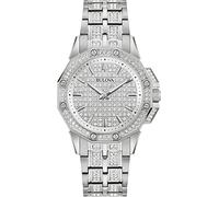 Bulova Ladies Otava Stainless Steel Silver Tone Watch 96L305
