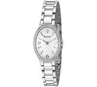 Bulova Women's 96R191 Analog Display Quartz Silver Watch