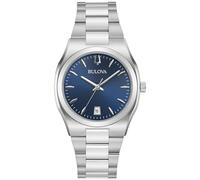 Bulova Women's Analog Japanese Quartz Watch with Stainless Steel Strap 96M157