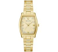 Bulova Women's Analog Quartz Watch with Stainless Steel Strap 97P160